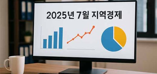 2025년 7월 지역경제, 내 지역은 침체? 반등? 직접 확인!