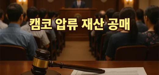 캠코 공매 2025년 8월 4일, 감정가 40% 매물 쏟아진다!