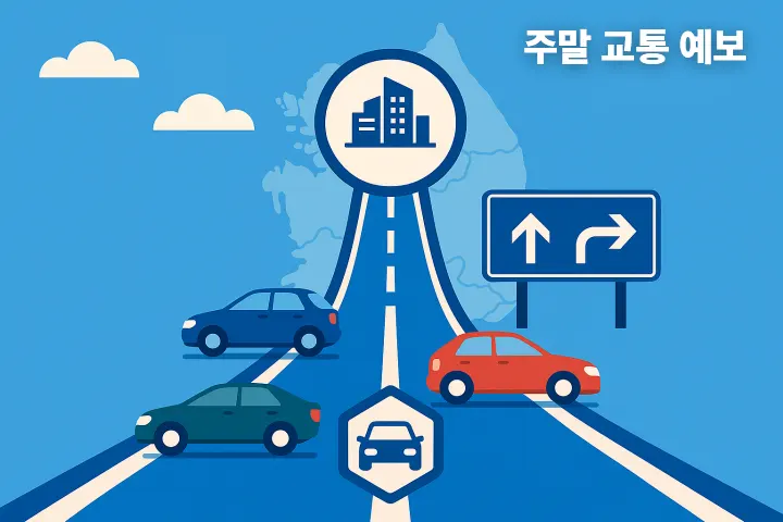 주말교통예보 2025년 8월 넷째주