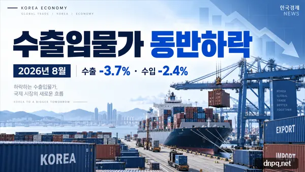 수출입물가 동반하락, 수출 3.7%·수입 2.4%↓…왜 같이 내렸나