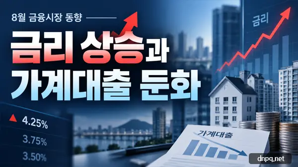 금리 상승과 가계대출 둔화…주담대는 오히려 4조원 늘었다